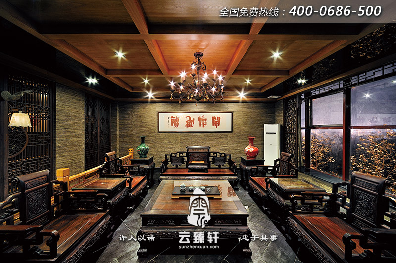 專業(yè)中式茶樓設(shè)計(jì)效果圖