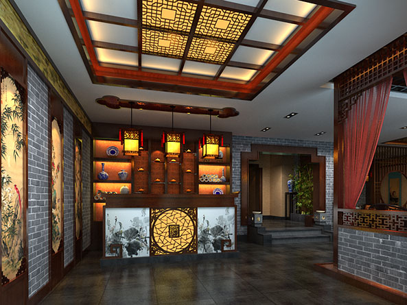長(zhǎng)春中式茶樓裝修——“清、幽、靜、簡(jiǎn)”的品茗至境